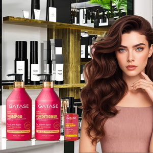 Set Lisciante <span class=keywords><strong>per</strong></span> Capelli alla Cheratina Senza Crudeltà OEM Gatase <span class=keywords><strong>per</strong></span> Salone |   Shampoo e Balsamo Idratante Nutriente <span class=keywords><strong>per</strong></span> il <span class=keywords><strong>Cuoio</strong></span> <span class=keywords><strong>Capelluto</strong></span>, <span class=keywords><strong>Olio</strong></span> Anticrespo <span class=keywords><strong>per</strong></span> Capelli - Product Image 4