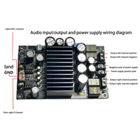TPA3255 HIFI stéréo 300W * 2 classe D amplificateur numérique 2.0 canaux 600W carte amplificateur de puissance Audio DC 48V Module