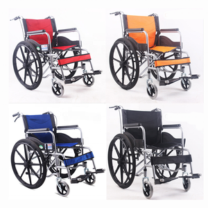 障害者および高齢者向けの折りたたみ式ポータブル24インチソリッド一体型ホイール車椅子 - Product Image 6