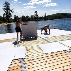 Pistes de <span class=keywords><strong>glace</strong></span> synthétique auto-lubrifiantes personnalisées, panneaux de sol en UHMWPE écologiques pour l'entraînement au patinage et au hockey - Product Image 3