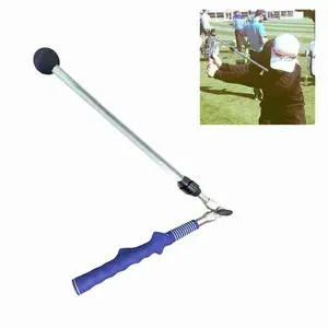 Feyond高尔夫练习辅助工具与黑色蓝色握把可折叠辅助装置新型可折叠高尔夫节奏挥杆训练器