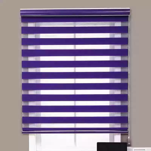 Chất lượng cao tùy chỉnh kích thước màn lăn rèm mềm gạc tích hợp cài đặt chặn ánh sáng màu Cửa Chớp màu đen - Product Image 6