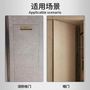 Puerta Cortafuego de Diseño Moderno Ajustable con Bisagra Oculta de Alta Resistencia, Venta Directa de Fábrica para Aplicaciones en Cocina - Product Image 6