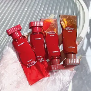 Nhãn hiệu riêng 6 màu gương Matte Lip Gloss Lip bùn Ice Lip men Rouge một levre Rouge một levre Matt