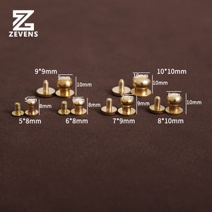 Tornillo <span class=keywords><strong>de</strong></span> Cabeza Redonda <span class=keywords><strong>de</strong></span> Latón para Manualidades en Cuero, Tornillo <span class=keywords><strong>de</strong></span> Cabeza <span class=keywords><strong>de</strong></span> Champiñón, Remache para Bolsos, Clavo <span class=keywords><strong>de</strong></span> Latón, Cabeza <span class=keywords><strong>de</strong></span> Monje <span class=keywords><strong>de</strong></span> Latón - Product Image 3