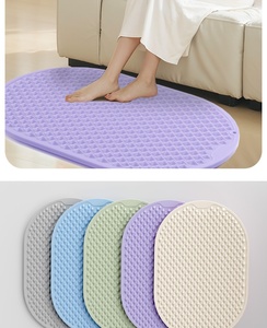 Tapis de massage des pieds en silicone double face 60x40cm, durable, portable, pliable, points de pression, acupuncture, sport et divertissement - Product Image 6