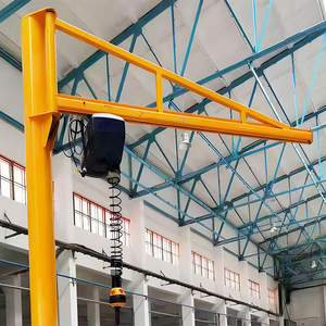 Mini-<span class=keywords><strong>grue</strong></span> à flèche colonne économique pour la construction, personnalisable, 1, 2 ou 3 tonnes, légère, montée au sol - Product Image 3