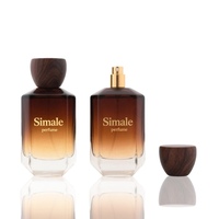 Vente en gros en usine flacon vaporisateur en verre de luxe 30ml 50ml 100ml avec boîte pour homme et femme