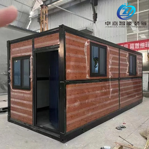 Moduli di Case Container Pieghevoli e Durevoli, Strutture Prefabbricate Modulari per Alloggi Temporanei e Campi - Product Image 1