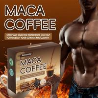 Kopi Maca Instan Grosir OEM untuk Dewasa, Penambah Energi & Pereda Stres, Minuman Kesehatan Fungsional, Pasokan Massal