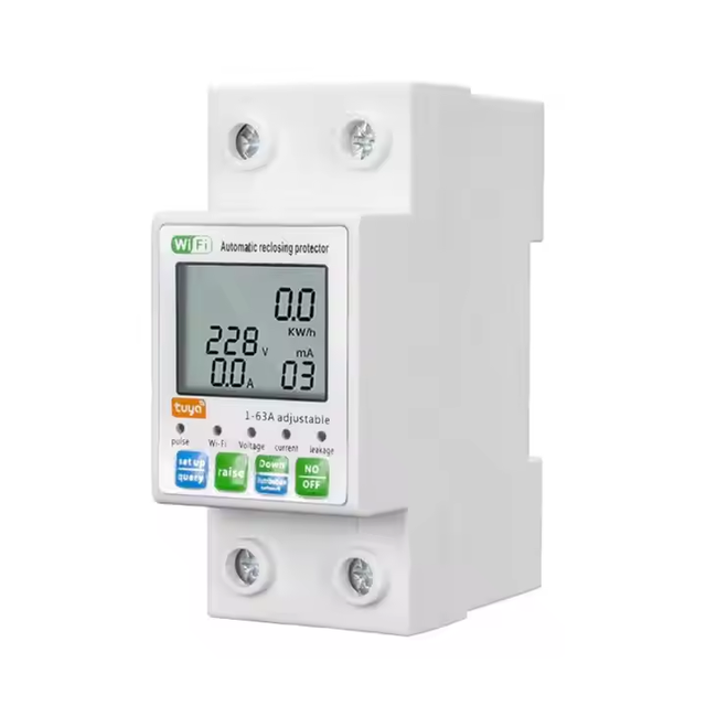 Home WIFI Mobile Phone Remote Control Intelligent Over Voltage and Undervoltage Over Current Switch 220v
