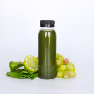 Bouteilles de jus rondes vides en plastique 4oz 8oz 12oz 16oz 300ml 250ml Film rétractable avec bouchon à vis pour boisson café thé soda - Product Image 6