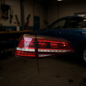 Luz Trasera Izquierda Negra para VW Golf GTI P0739 15-17, Repuesto para Auto, 12V, Nueva, Halógena/Xenón - Product Image 2