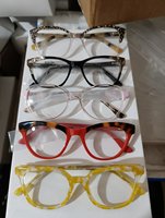 Déstockage : Montures optiques en acétate mixtes pour hommes et femmes, montures de lunettes pour verres correcteurs