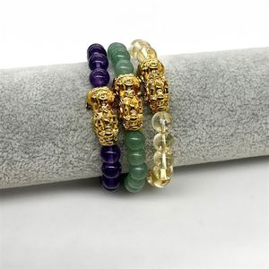 Natural Stone Bracelet Colorful Glass <b>Beaded</b> Chakra Balance Professional Private Label Jewelry Gift <b>Set</b> Assembly - Product Image 5