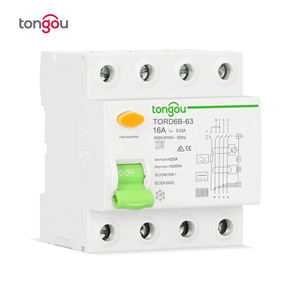 Interruptor Diferencial RCCB Tipo B, 4P 63A 10kA, Protección Contra Fugas RCD para Sistemas Solares Fotovoltaicos M307 - Product Image 2