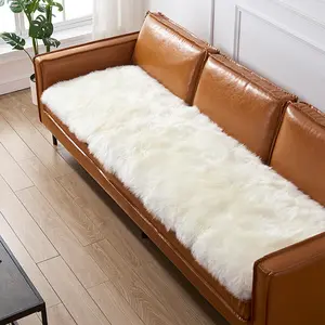 Grosir ukuran besar 60*180 bantal Sofa lembut karpet lantai berbulu mewah