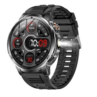 Reloj Inteligente Deportivo AK95 con Asistente de Voz IA, Pantalla HD de 1.85'' 360*360, Resistente al Agua IP68, Monitor de Ritmo Cardíaco, para Android e iOS