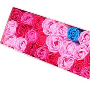 Cadeau de la Saint-Valentin : Savon en forme de rose, savon en forme de fleur, boîte cadeau, savon rose pour la Journée de la Femme, produit fini pour petite amie - Product Image 5