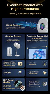 Projector Indoor Cinema 4k <strong>TV</strong> Mobile Smart Android <strong>Mini</strong> Projector Portable with <strong>Stand</strong> Rotating New Projector - Product Image 5