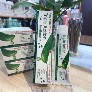 <span class=keywords><strong>Dentifrice</strong></span> <span class=keywords><strong>triple</strong></span> <span class=keywords><strong>action</strong></span> à l'aloe vera Crera - Product Image 4