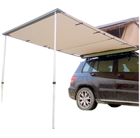 Vente d'usine 4x4 auvent latéral en aluminium résistant aux intempéries sur le toit abri ombre pour le camping fabriqué avec du tissu Oxford