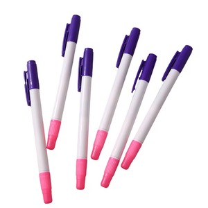 Vast Sea Lot de 6 stylos marqueurs temporaires double face effaçables à l'air, 2 mm, <span class=keywords><strong>pour</strong></span> tissu, cuir, vêtements, chaussures, couture, 2 couleurs - Product Image 6