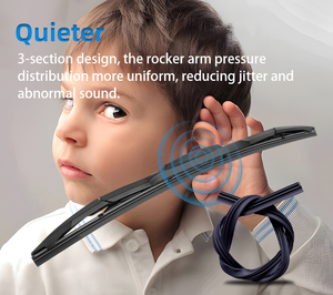 Chất lượng cao lai phổ xe kính chắn gió lưỡi gạt nước nhà máy bán buôn - Product Image 3