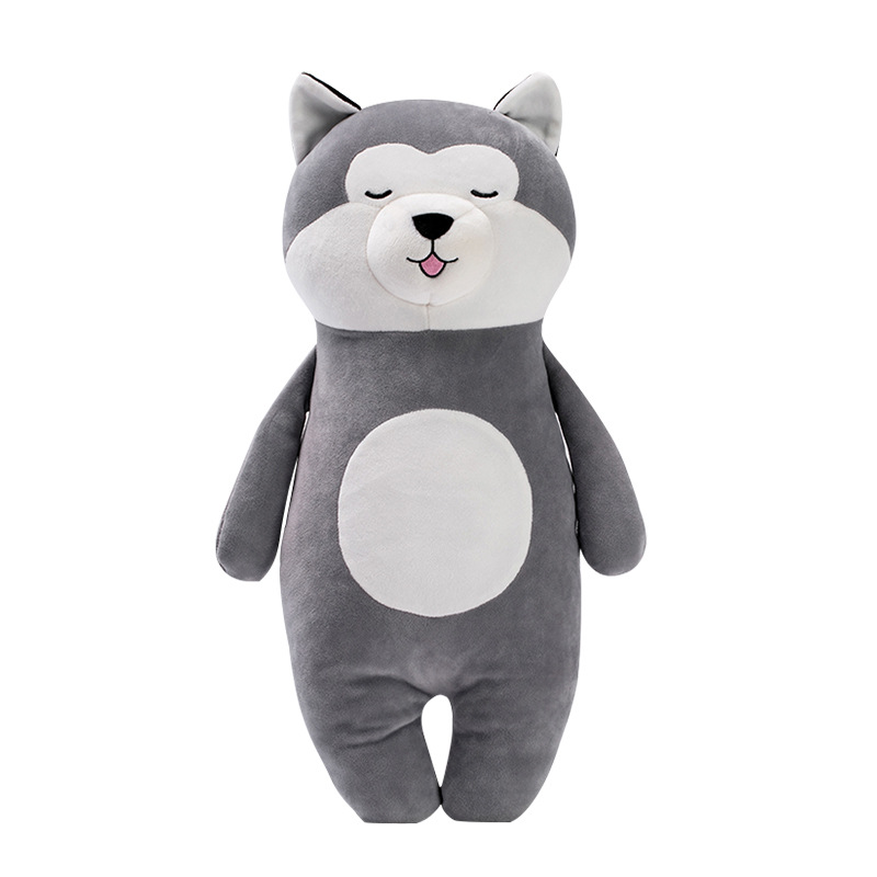 creative new 50cm husky plush toys customized doll large soft plush toy animal pillow