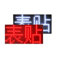 Affichage LED Publicité HD extérieure Bonne qualité Module LED couleur unique Module LED