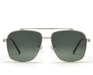 EUGENIA, лидер продаж, 2024 прочные металлические солнцезащитные очки UVA UVB, защита UVB, двойной мост, Классические солнцезащитные очки