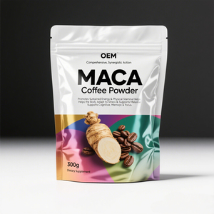 Base de poudre de <span class=keywords><strong>latte</strong></span> au maca OEM, pour faire des lattes riches en nutriments à la maison, formule simple à deux ingrédients - Product Image 1