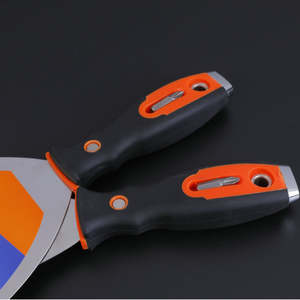 Cuchillo <span class=keywords><strong>de</strong></span> masilla <span class=keywords><strong>de</strong></span> hoja <span class=keywords><strong>de</strong></span> acero inoxidable <span class=keywords><strong>de</strong></span> grado industrial, paleta <span class=keywords><strong>de</strong></span> acero al carbono DIY con espárrago trasero <span class=keywords><strong>de</strong></span> Metal y cabeza <span class=keywords><strong>de</strong></span> destornillador - Product Image 4