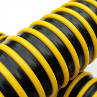 Tuyau d'aspiration industriel en PVC spirale, léger, durable, résistant à l'usure et à la corrosion, moulé de haute qualité