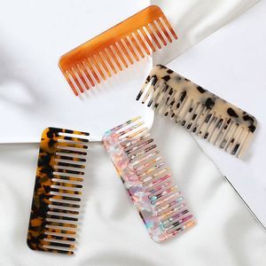 <b>Creative</b> <b>Gift</b> Wide Tooth Colour Acetate Comb for Hair Detangling - Product Image 5