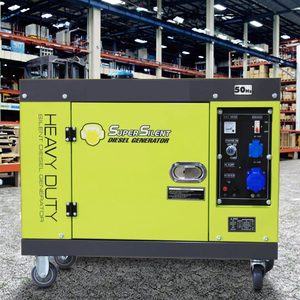 เครื่องกำเนิดไฟฟ้าดีเซลคุณภาพเยี่ยม 3KVA/5KW 10KVA/15KW 20KVA/30KW 50KVA/110V 220V 380V 60Hz/50Hz ความถี่ 230V เครื่องกำเนิดไฟฟ้าแบบเก็บเสียง - Product Image 1