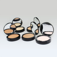 Poudre Fixante Compacte pour le Visage Haute Qualité FPS 50 Végane Résistante à l'Eau Anti-Brillance Maquillage Scintillant Marque Privée