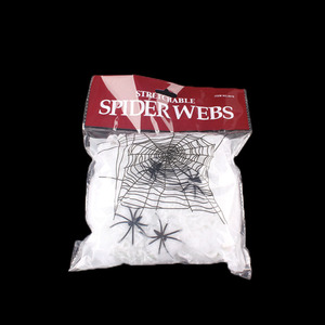 Accesorios <span class=keywords><strong>de</strong></span> <span class=keywords><strong>Halloween</strong></span> <span class=keywords><strong>para</strong></span> la decoración <span class=keywords><strong>de</strong></span> la casa embrujada <span class=keywords><strong>Tela</strong></span> <span class=keywords><strong>de</strong></span> <span class=keywords><strong>araña</strong></span> <span class=keywords><strong>de</strong></span> algodón 4PCS Juego <span class=keywords><strong>de</strong></span> <span class=keywords><strong>araña</strong></span> Accesorios <span class=keywords><strong>de</strong></span> <span class=keywords><strong>Halloween</strong></span> Mercancía - Product Image 6