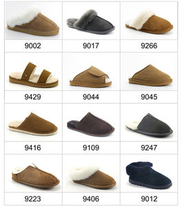 Chaussures d'extérieur chaudes <span class=keywords><strong>et</strong></span> douces <span class=keywords><strong>en</strong></span> <span class=keywords><strong>cuir</strong></span> véritable antidérapantes <span class=keywords><strong>en</strong></span> fourrure de mouton pour femme, idéales pour l'hiver, l'automne <span class=keywords><strong>et</strong></span> le printemps - Product Image 6