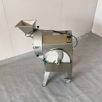 Coupe-légumes commercial, machine à couper les pommes de terre, trancheuse à chips de plantain, trancheuse à légumes