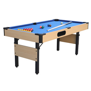 Offres Spéciales de <span class=keywords><strong>billard</strong></span> <span class=keywords><strong>pliable</strong></span> OEM 6 pieds: <span class=keywords><strong>billard</strong></span> de haute qualité en MDF, portable pour la maison, vente en gros personnalisée en usine - Product Image 1