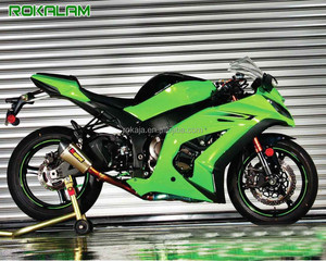 Kit de Carenado para <span class=keywords><strong>Kawasaki</strong></span> Ninja ZX10R <span class=keywords><strong>ZX</strong></span> <span class=keywords><strong>10R</strong></span> <span class=keywords><strong>ZX</strong></span>-<span class=keywords><strong>10R</strong></span> 2011 2012 2013 2014 <span class=keywords><strong>2015</strong></span>, Piezas de Carrocería Verdes para Motocicleta - Product Image 1