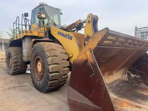 Chargeur frontal Komatsu WA600-6 d'occasion moteur moteur boîte de vitesses pompe-composants inclus bas prix de stock - Product Image 2