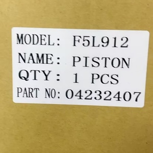 F5L912 PISTÓN CON ANILLO STD Pieza de Repuesto para Motor de Excavadora 04232407 Belparts - Product Image 2