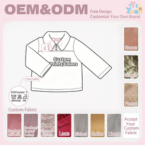 เสื้อแจ็คเก็ตเด็กแบบซิปครึ่งตัว ผ้าเชอร์ปาฟลีซ สีสันตัดกัน สำหรับเด็กวัยหัดเดิน เสื้อโค้ทอุ่นๆ นุ่มฟู ลายแบบสั่งทำ เสื้อผ้าบูติกสำหรับฤดูหนาว - Product Image 2