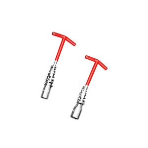 <span class=keywords><strong>Chiave</strong></span> per Candele Auto <span class=keywords><strong>a</strong></span> T, in Acciaio, Strumento Universale per Smontaggio e Manutenzione, Misure Metriche - Product Image 3