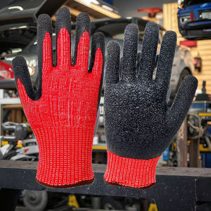 Guantes de Trabajo de Seguridad de Nailon para Construcción Industrial Personalizados, Guantes de Protección para Jardinería con Recubrimiento de Nitrilo - Product Image 1