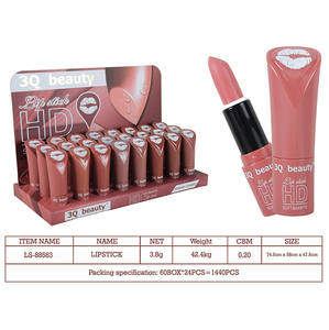 Profesional de alta calidad vegano de larga duración caja de exhibición de lápiz labial mate cosmético Multi colores conjunto de lápiz labial para mujeres maquillaje - Product Image 6