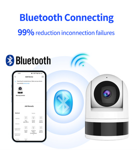 Tuya Indoor WiFi Beveiligingscamera HD PTZ CMOS Sensor Nachtzicht Alarm Bewegingsdetectie Ingebouwde Microfoon Geheugenkaart Groothoek - Product Image 5