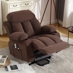 VANBOW 350LBS Recliner 8 Points <strong>Massage</strong>+<strong>heated</strong> Portable Chair Lifts For Elderly With Cup Holder - Product Image 6